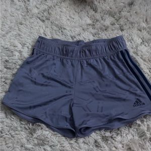 Purple Women’s Athletic AeroReady Shorts Size- Large Brand- Adidas